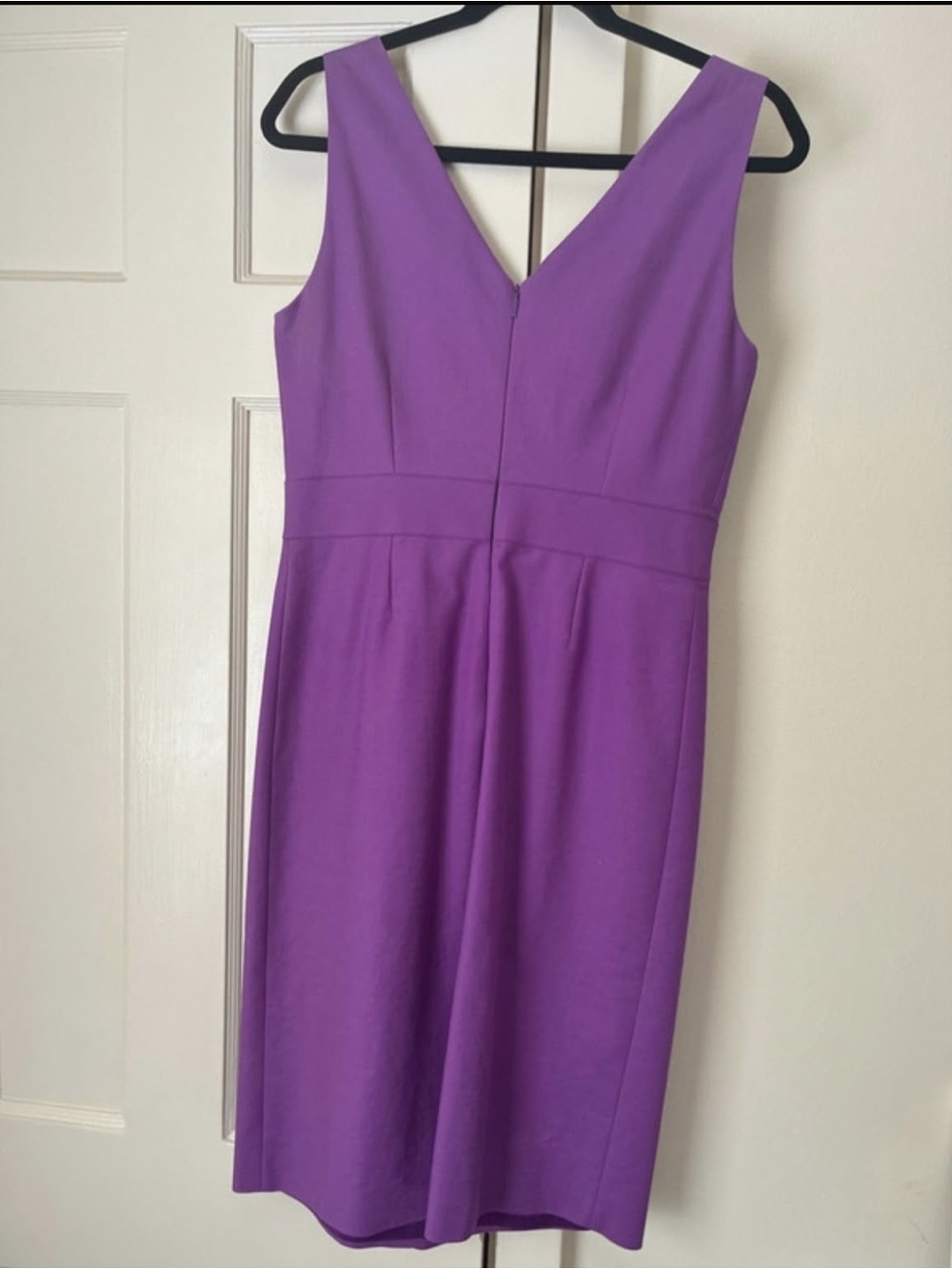 Vintage Versace Purple Medusa Jacquard Midi Dress Made in Italy IT 44 - Picture 3 of 6